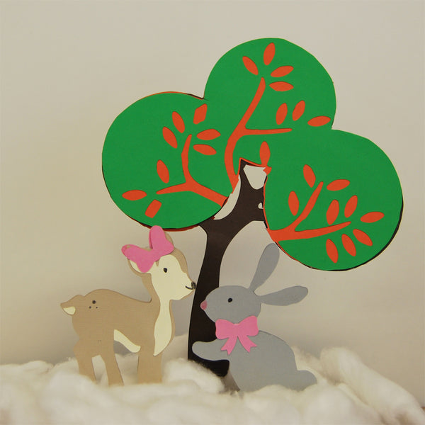 Winter Woodland Centerpiece