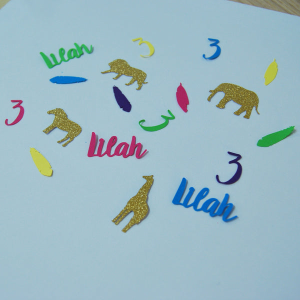 Young, Wild & Three Confetti