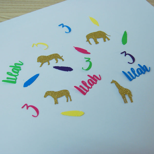 Young, Wild & Three Confetti