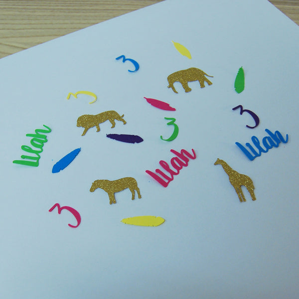 Young, Wild & Three Confetti