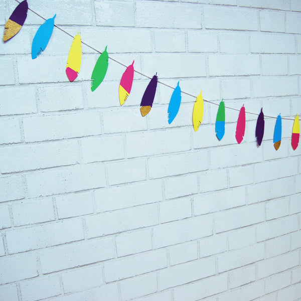 Young, Wild and Three Feather Garland