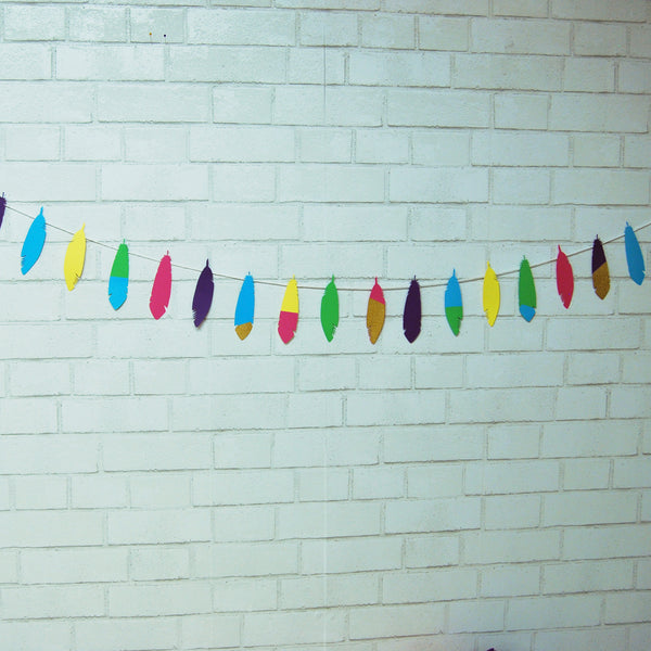 Young, Wild and Three Feather Garland