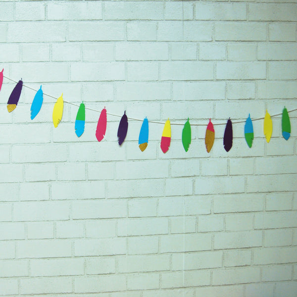 Young, Wild and Three Feather Garland