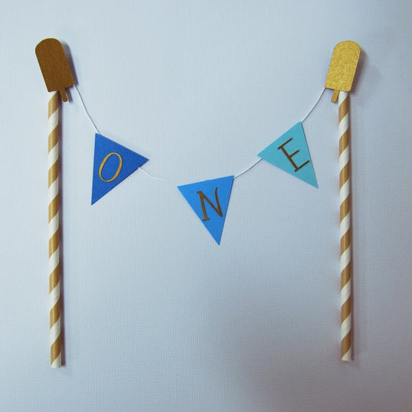 One Sweet Boy Cake Topper